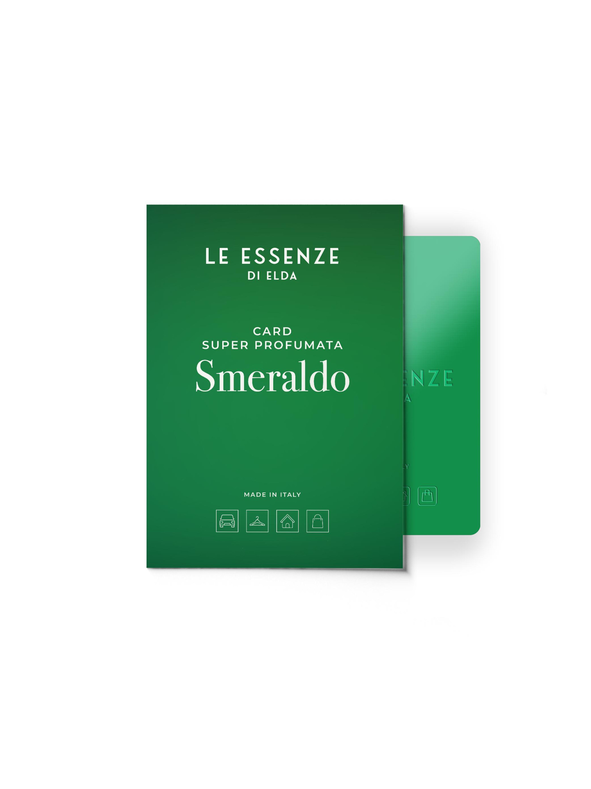 Super duftende Karte Smeraldo - 2 Stücke