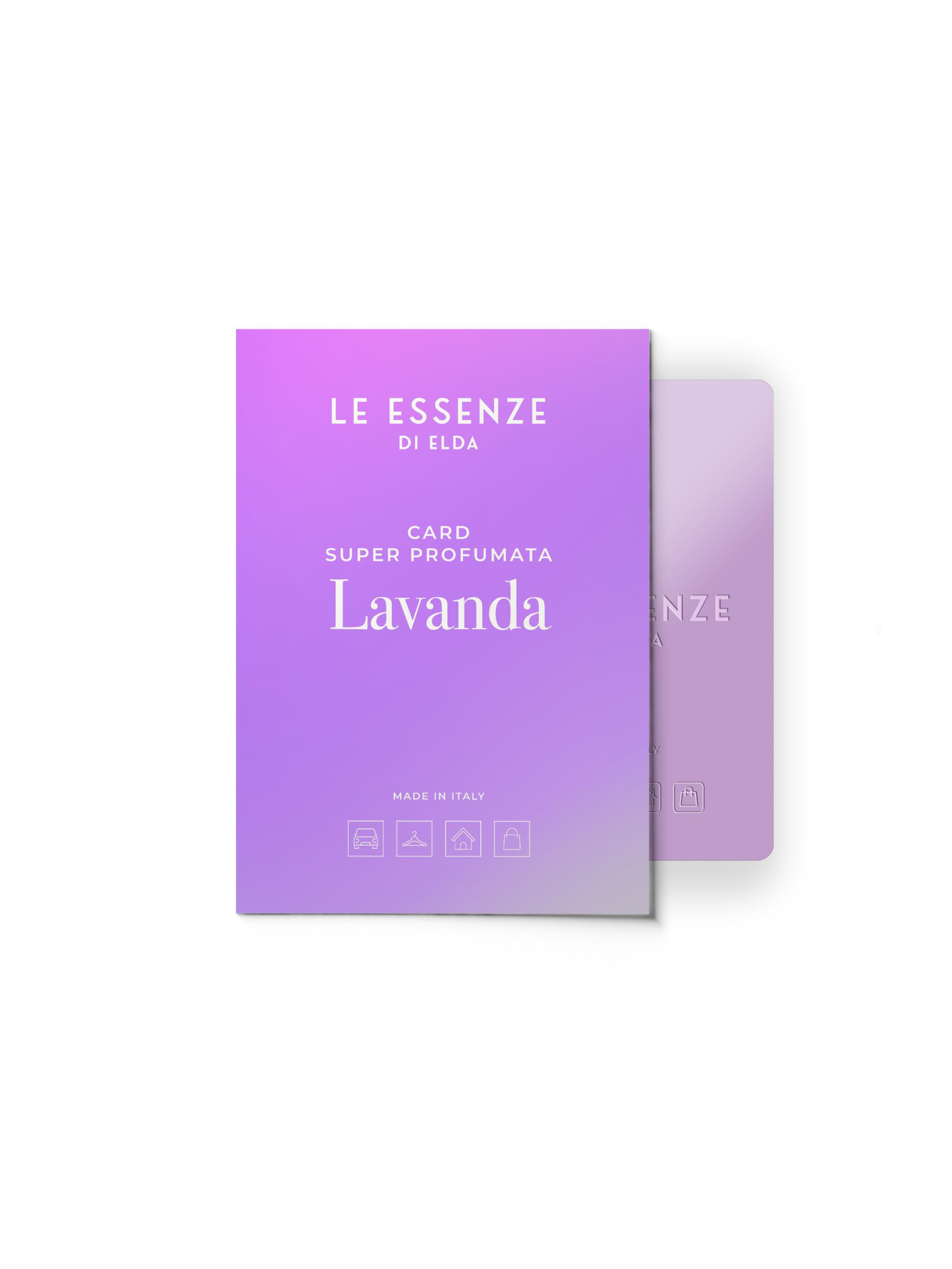 Tarjeta súper perfumada Lavanda - 2 pezzi
