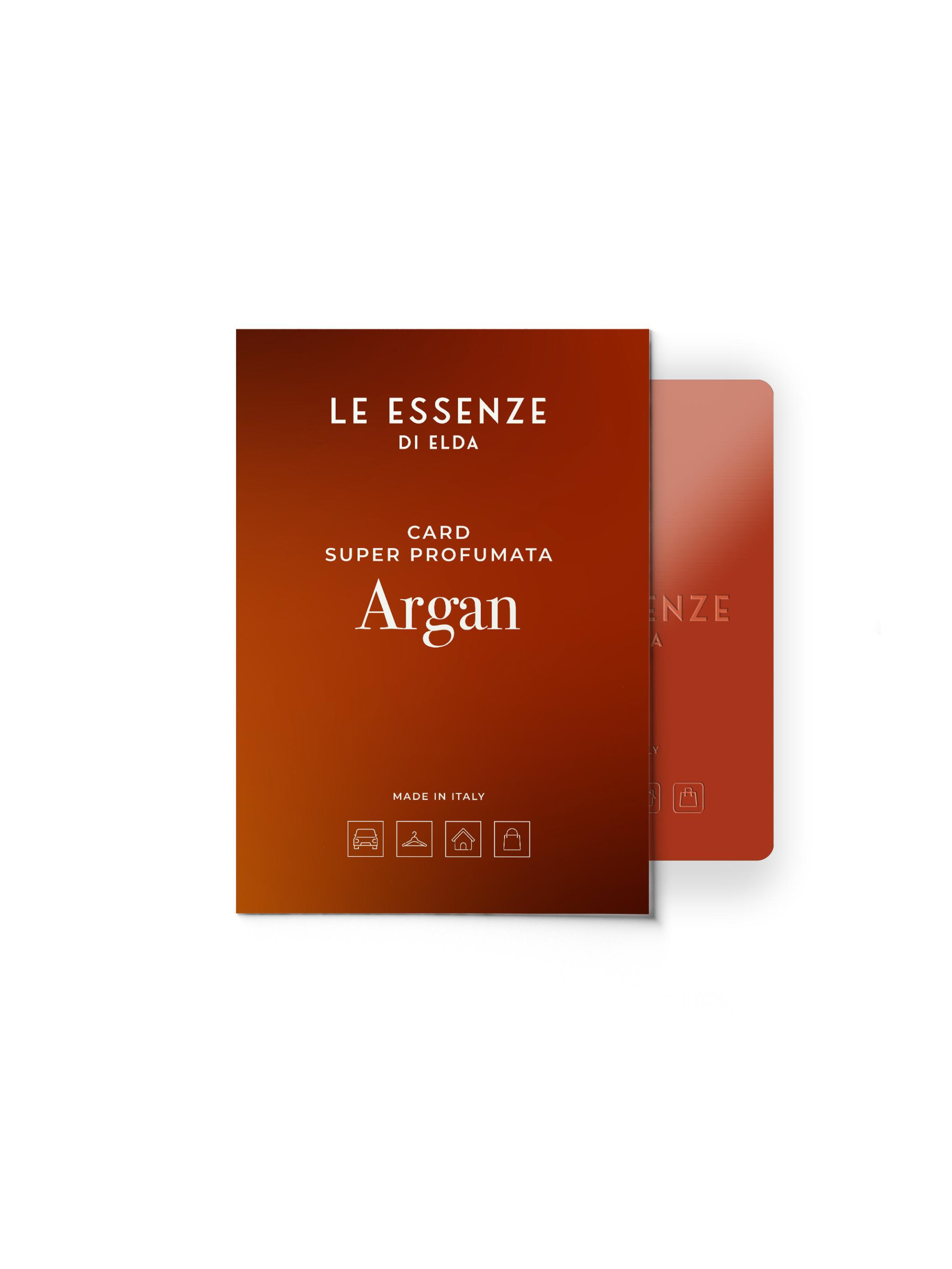 Super scented card Argan 